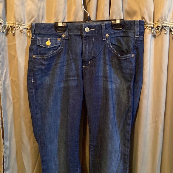Carhartt Pants - Womens Carhartt Denim Jeans Capri Pants Sz 6 Curvy Fit Cuffed EUC